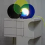 Design objects - Halo lamp - 2-in-1 colored lamp Made in France in recycled plastic - RAYON VERT STUDIO