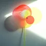 Design objects - Halo lamp - 2-in-1 colored lamp Made in France in recycled plastic - RAYON VERT STUDIO