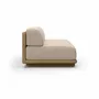 Lawn sofas   - Caleo-natural Modular Set - SNOC