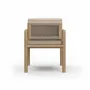 Lawn tables - Caleo-natural Dining Set - SNOC