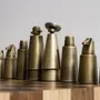 Tables for hotels - Chess Set — designer chessboard made of noble wood and aluminum pieces - LIVINGSTONE