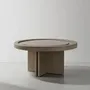 Game tables - Poker Table — High-end game table made of oak, leather and cast iron - LIVINGSTONE