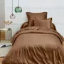 Bed linens - 100% Cotton Duvet Cover 140 x 200 cm Taupe - COTON PUR