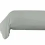 Linge de lit - Taie de traversin Percale 45 x 185 cm Pur Coton Peigné Longues Fibres 80 Fils/cm² Perle - COTON PUR