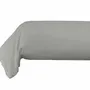 Bed linens - Percale Bolster Case 45 x 185 cm Pure Combed Long Staple Cotton 80 Thread Count/cm² Slate - COTON PUR