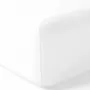 Bed linens - Percale Fitted Sheet 140 x 190 cm Pure Combed Cotton Long Fibers 80 Thread Count/cm² Snow - COTON PUR