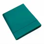 Bed linens - Percale Flat Sheet 240 x 300 cm Pure Combed Long Fiber Cotton 80 Threads/cm² Peacock - COTON PUR