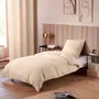 Linge de lit - Parure de Couette Gaze de Coton 140 x 200 cm + 1 Taie d'oreiller 65 x 65 cm Naturel - COTON PUR