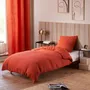 Bed linens - Cotton Gauze Duvet Set 140 x 200 cm + 1 Pillowcase 65 x 65 cm Terracotta - COTON PUR