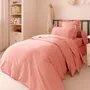 Linge de lit - Housse de couette Percale 140 x 200 cm Pur Coton Peigné Longues Fibres 80 Fils/cm² Rose poudré - COTON PUR