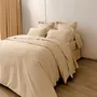 Bed linens - Percale Duvet Cover 260 x 240 cm Pure Combed Cotton Long Fibers 80 Thread Count/cm² Linen - COTON PUR