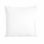 Linge de lit - Taie d'oreiller Percale 65 x 65 cm Pur Coton Peigné Longues Fibres 80 Fils/cm² Neige - COTON PUR