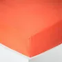Bed linens - Cotton Gauze Fitted Sheet 90 x 190 cm Terracotta - COTON PUR