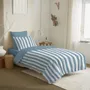 Linge de lit - Pack Complet Housse de couette Imprimé 140 x 200 cm - Drap housse 90 x 190 cm - 100% Coton 57 Fils - COTON PUR