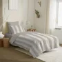 Bed linens - Complete Pack Printed Duvet Cover 140 x 200 cm - Fitted Sheet 90 x 190 cm - 100% Cotton 57 Threads - COTON PUR