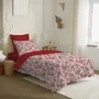 Linge de lit - Pack Complet Housse de couette Imprimé 140 x 200 cm - Drap housse 90 x 190 cm - 100% Coton 57 Fils - COTON PUR