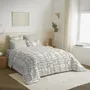 Linge de lit - Pack Complet Housse de couette Imprimé 220 x 240 cm - Drap housse 140 x 190 cm - 100% Coton 57 Fils - COTON PUR