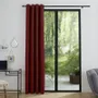 Curtains and window coverings - Blackout Curtain 140 x 260 cm Wine Lees - COTON PUR