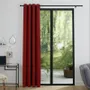 Curtains and window coverings - Blackout Curtain 140 x 260 cm Cherry - COTON PUR