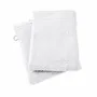 Other bath linens - Set of 2 "Spa" Wash Gloves 100% Cotton 15 x 21 cm Snow - COTON PUR