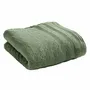 Bath towels - "Spa" Towel 100% Cotton 50 x 100 cm Rosemary - COTON PUR