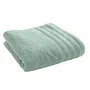 Serviettes de bain - Drap de Douche "Spa" 100% Coton 70 x 140 cm Menthe - COTON PUR
