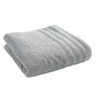 Bath towels - "Spa" Bath Towel 100% Cotton 90 x 150 cm Pearl - COTON PUR