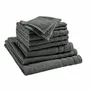 Other bath linens - Sponge Pack 10 Pieces "Spa" 100% Cotton Slate - COTON PUR