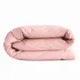 Bed linens - 100% Cotton Duvet Cover 140 x 200 cm Dragée Pink - COTON PUR
