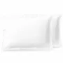 Bed linens - Percale Pillowcase 50 x 70 cm Pure Combed Long Staple Cotton 80 Thread Count/cm² Snow - COTON PUR