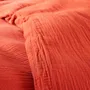Bed linens - Complete 4 Piece Duvet Cover Pack Cotton Gauze 260 x 240 cm Dh 180 Terracotta - COTON PUR