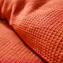 Bed linens - Duvet set 260x240cm + 2 pillowcases 65X65cm honeycomb Terracotta - COTON PUR