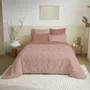 Linge de lit - Pack Complet Housse de couette Imprimé 220 x 240 cm - Drap housse 160 x 200 cm - 100% Coton 57 Fils - COTON PUR