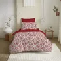 Linge de lit - Pack Complet Housse de couette Imprimé 140 x 200 cm - Drap housse 90 x 190 cm - 100% Coton 57 Fils - COTON PUR