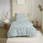 Bed linens - Complete Pack Printed Duvet Cover 140 x 200 cm - Fitted Sheet 90 x 190 cm - 100% Cotton 57 Threads - COTON PUR