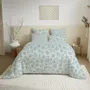 Linge de lit - Pack Complet Housse de couette Imprimé 220 x 240 cm - Drap housse 160 x 200 cm - 100% Coton 57 Fils - COTON PUR