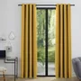 Curtains and window coverings - Blackout Curtain 140 x 260 cm Honey - COTON PUR