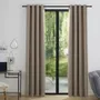 Curtains and window coverings - Blackout Curtain 140 x 260 cm Taupe - COTON PUR