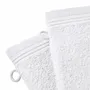 Other bath linens - Set of 2 "Spa" Wash Gloves 100% Cotton 15 x 21 cm Snow - COTON PUR