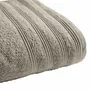 Bath towels - “Spa” Shower Towel 100% Cotton 70 x 140 cm Sand - COTON PUR