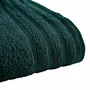 Bath towels - “Spa” Bath Towel 100% Cotton 90 x 150 cm Emerald - COTON PUR