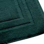 Other bath linens - "Spa" Bath Mat 100% Cotton 50 x 80 cm Emerald - COTON PUR