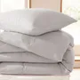 Bed linens - Cotton Gauze Duvet Set 140 x 200 cm + 1 Pillowcase 65 x 65 cm Pearl - COTON PUR
