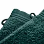 Other bath linens - Set of 2 "Spa" Wash Gloves 100% Cotton 15 x 21 cm Emerald - COTON PUR