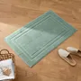 Other bath linens - "Spa" Bath Mat 100% Cotton 50 x 80 cm Mint - COTON PUR