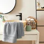 Bath towels - "Spa" 100% Cotton Towel 50 x 100 cm Pearl - COTON PUR
