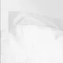 Linge de lit - Taie d'oreiller Percale 65 x 65 cm Pur Coton Peigné Longues Fibres 80 Fils/cm² Neige - COTON PUR