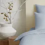 Bed linens - Complete Pack Single-Color Duvet Cover 140 x 200 cm - Fitted Sheet 90 x 190 cm - 100% Cotton 57 Threads - COTON PUR