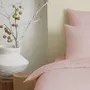 Bed linens - Complete Pack Single-Color Duvet Cover 140 x 200 cm - Fitted Sheet 90 x 190 cm - 100% Cotton 57 Threads - COTON PUR