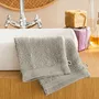 Other bath linens - Set of 2 "Spa" Wash Gloves 100% Cotton 15 x 21 cm Sand - COTON PUR